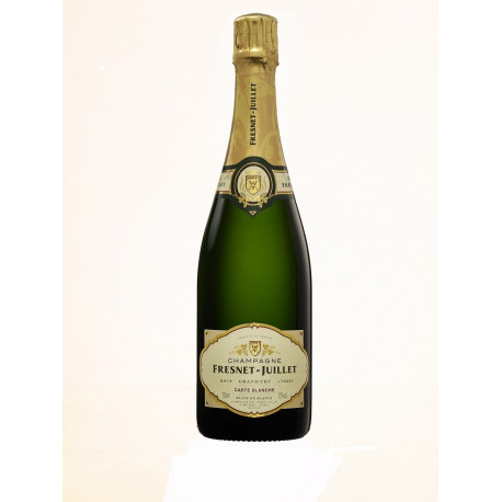 Bouteille de champagne blanc de blancs - 100% Chardonnay